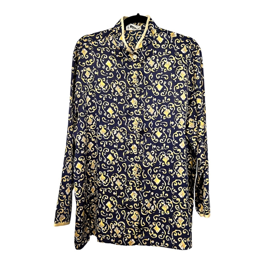 Vintage 70’s Silky Pajama Top